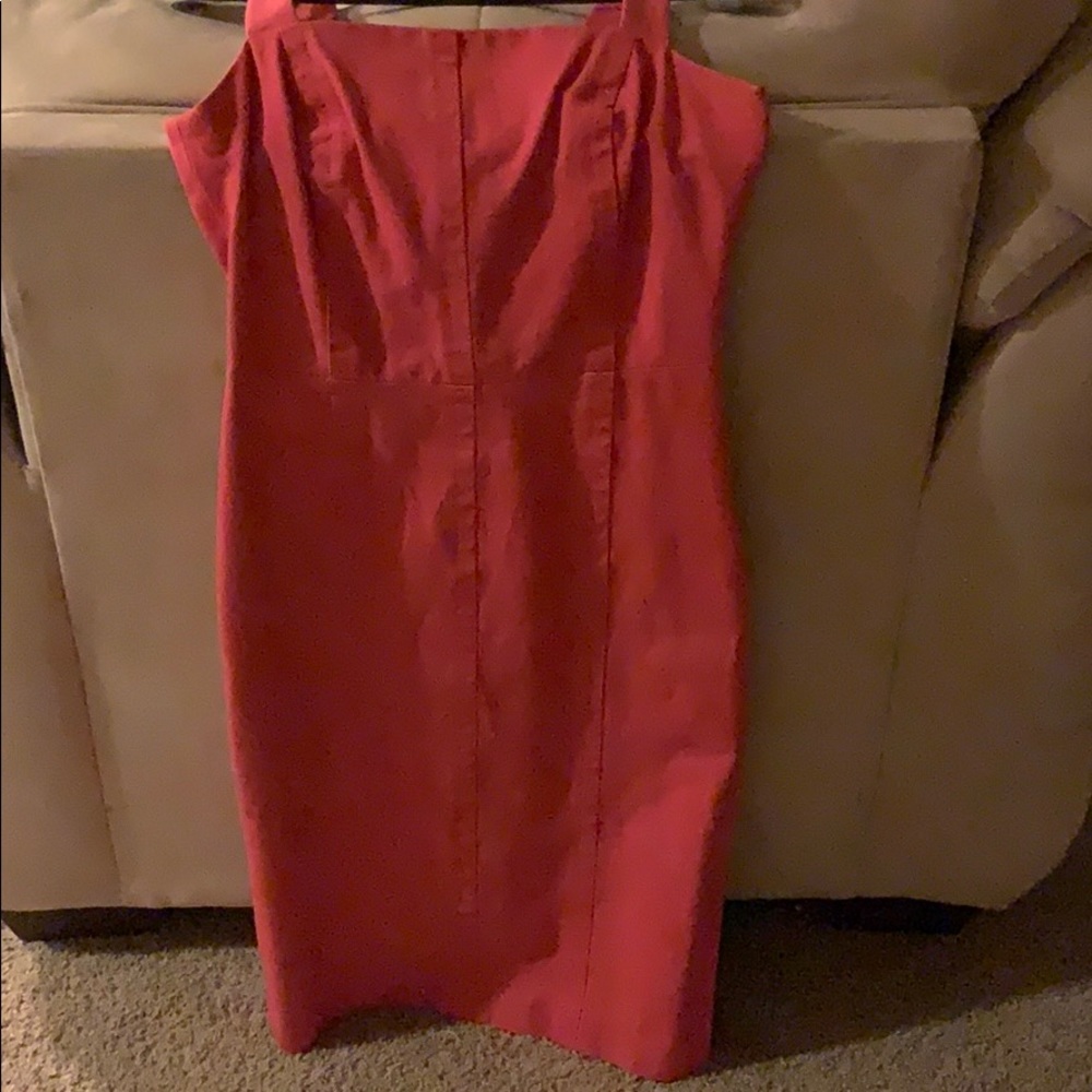 Banana Republic Size 0 Pink Fitted Dress